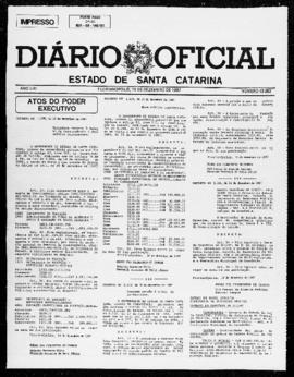 Diário Oficial do Estado de Santa Catarina. Ano 53. N° 13352 de 15/12/1987