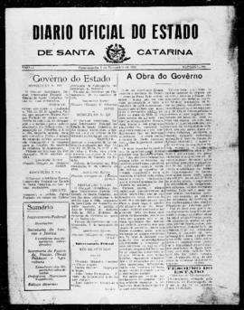 Diário Oficial do Estado de Santa Catarina. Ano 1. N° 196 de 01/11/1934