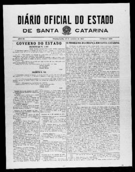 Diário Oficial do Estado de Santa Catarina. Ano 11. N° 2839 de 16/10/1944