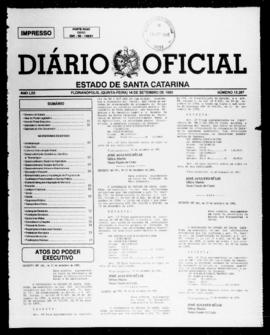 Diário Oficial do Estado de Santa Catarina. Ano 62. N° 15267 de 14/09/1995