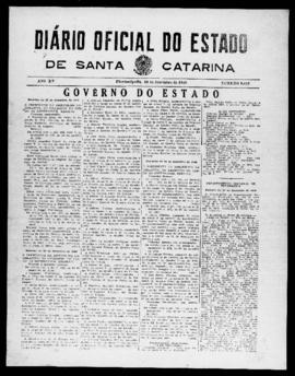 Diário Oficial do Estado de Santa Catarina. Ano 15. N° 3852 de 29/12/1948