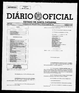 Diário Oficial do Estado de Santa Catarina. Ano 65. N° 16007 de 21/09/1998