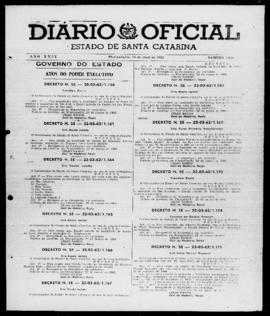 Diário Oficial do Estado de Santa Catarina. Ano 29. N° 7031 de 16/04/1962