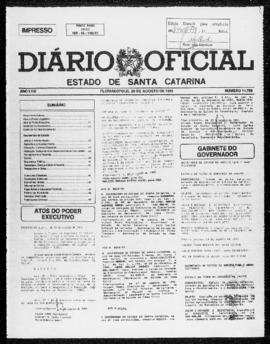 Diário Oficial do Estado de Santa Catarina. Ano 58. N° 14756 de 20/08/1993