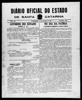 Diário Oficial do Estado de Santa Catarina. Ano 7. N° 1846 de 11/09/1940