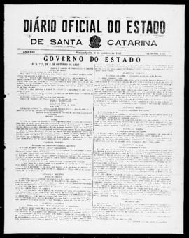 Diário Oficial do Estado de Santa Catarina. Ano 19. N° 4757 de 08/10/1952