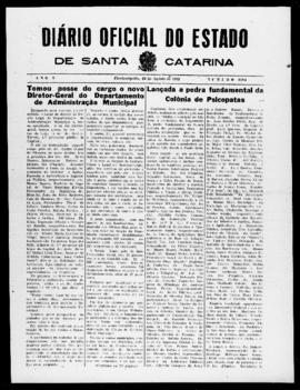 Diário Oficial do Estado de Santa Catarina. Ano 5. N° 1284 de 22/08/1938