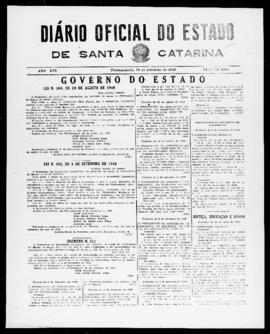 Diário Oficial do Estado de Santa Catarina. Ano 16. N° 4018 de 13/09/1949