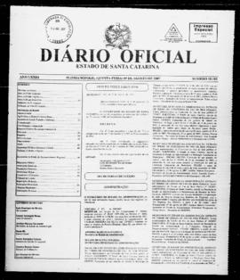 Diário Oficial do Estado de Santa Catarina. Ano 73. N° 18182 de 09/08/2007