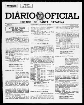 Diário Oficial do Estado de Santa Catarina. Ano 54. N° 13450 de 10/05/1988