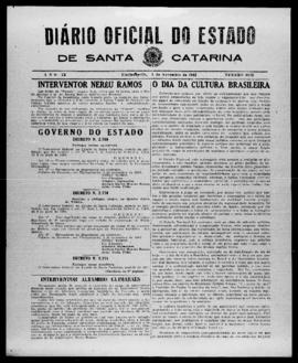 Diário Oficial do Estado de Santa Catarina. Ano 9. N° 2376 de 05/11/1942