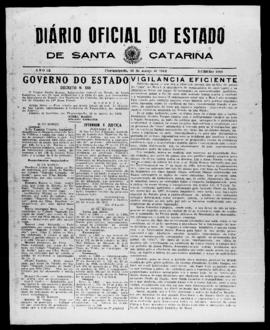 Diário Oficial do Estado de Santa Catarina. Ano 9. N° 2228 de 30/03/1942