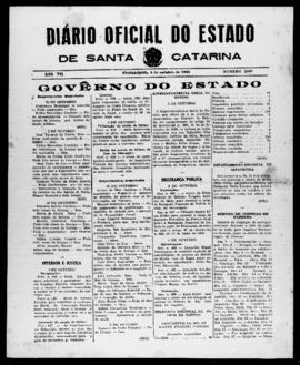Diário Oficial do Estado de Santa Catarina. Ano 7. N° 1863 de 04/10/1940