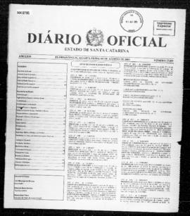 Diário Oficial do Estado de Santa Catarina. Ano 71. N° 17693 de 03/08/2005