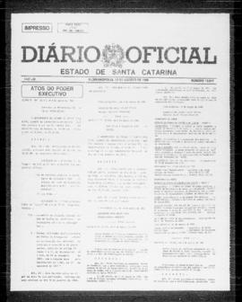 Diário Oficial do Estado de Santa Catarina. Ano 53. N° 13017 de 12/08/1986