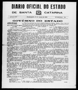 Diário Oficial do Estado de Santa Catarina. Ano 3. N° 711 de 14/08/1936