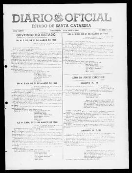 Diário Oficial do Estado de Santa Catarina. Ano 27. N° 6546 de 26/04/1960