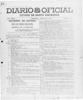 Diário Oficial do Estado de Santa Catarina. Ano 28. N° 6889 de 18/09/1961