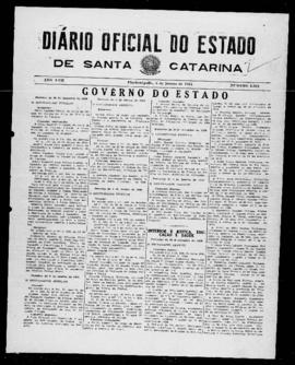 Diário Oficial do Estado de Santa Catarina. Ano 17. N° 4334 de 05/01/1951