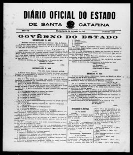 Diário Oficial do Estado de Santa Catarina. Ano 7. N° 1790 de 24/06/1940