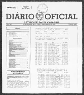 Diário Oficial do Estado de Santa Catarina. Ano 64. N° 15862 de 13/02/1998
