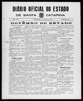 Diário Oficial do Estado de Santa Catarina. Ano 7. N° 1949 de 07/02/1941