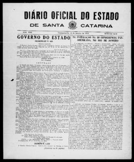 Diário Oficial do Estado de Santa Catarina. Ano 8. N° 2179 de 16/01/1942