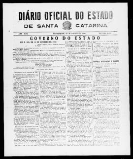 Diário Oficial do Estado de Santa Catarina. Ano 16. N° 4024 de 21/09/1949
