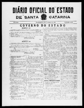 Diário Oficial do Estado de Santa Catarina. Ano 14. N° 3574 de 22/10/1947