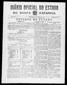 Diário Oficial do Estado de Santa Catarina. Ano 14. N° 3526 de 12/08/1947