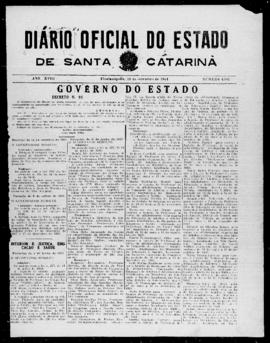 Diário Oficial do Estado de Santa Catarina. Ano 18. N° 4502 de 18/09/1951