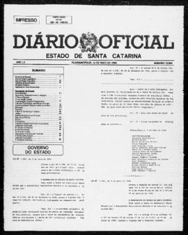 Diário Oficial do Estado de Santa Catarina. Ano 55. N° 13944 de 14/05/1990