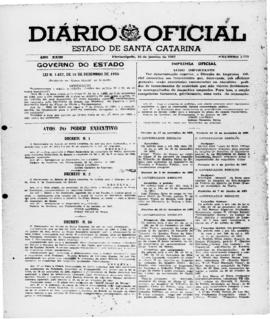 Diário Oficial do Estado de Santa Catarina. Ano 23. N° 5777 de 16/01/1957