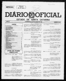Diário Oficial do Estado de Santa Catarina. Ano 54. N° 13875 de 29/01/1990