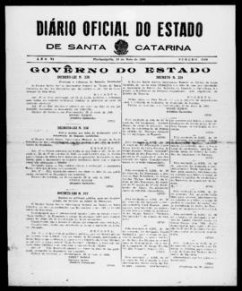 Diário Oficial do Estado de Santa Catarina. Ano 6. N° 1503 de 29/05/1939