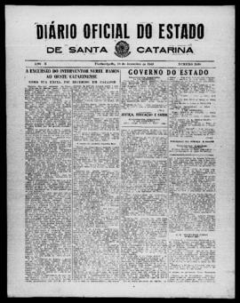 Diário Oficial do Estado de Santa Catarina. Ano 10. N° 2638 de 10/12/1943