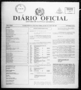Diário Oficial do Estado de Santa Catarina. Ano 73. N° 18237 de 29/10/2007