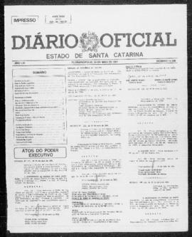 Diário Oficial do Estado de Santa Catarina. Ano 56. N° 14199 de 24/05/1991