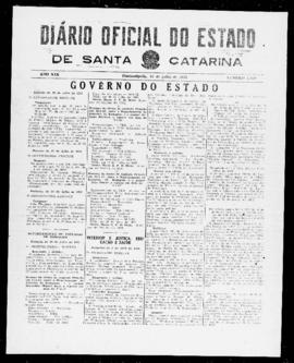Diário Oficial do Estado de Santa Catarina. Ano 19. N° 4709 de 31/07/1952