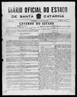 Diário Oficial do Estado de Santa Catarina. Ano 19. N° 4630 de 01/04/1952