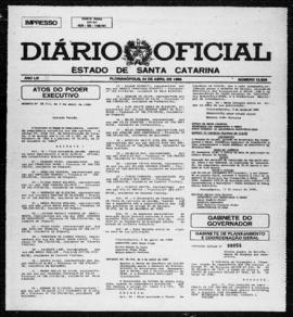 Diário Oficial do Estado de Santa Catarina. Ano 53. N° 12929 de 04/04/1986