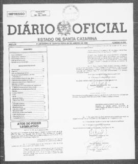 Diário Oficial do Estado de Santa Catarina. Ano 62. N° 15355 de 25/01/1996