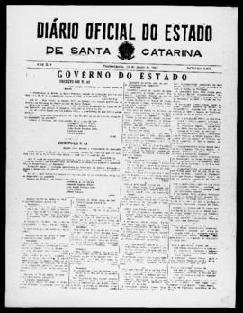 Diário Oficial do Estado de Santa Catarina. Ano 14. N° 3492 de 25/06/1947