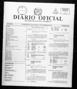 Diário Oficial do Estado de Santa Catarina. Ano 73. N° 18212 de 21/09/2007