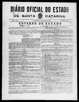 Diário Oficial do Estado de Santa Catarina. Ano 16. N° 3925 de 25/04/1949