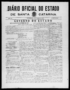 Diário Oficial do Estado de Santa Catarina. Ano 15. N° 3807 de 15/10/1948