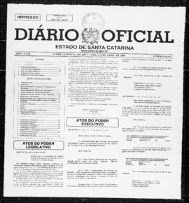 Diário Oficial do Estado de Santa Catarina. Ano 68. N° 16647 de 25/04/2001