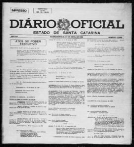 Diário Oficial do Estado de Santa Catarina. Ano 53. N° 12926 de 01/04/1986
