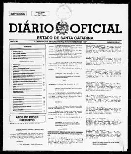 Diário Oficial do Estado de Santa Catarina. Ano 63. N° 15621 de 24/02/1997