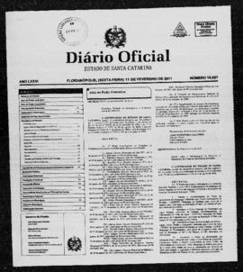Diário Oficial do Estado de Santa Catarina. Ano 76. N° 19027 de 11/02/2011